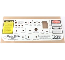 NAMEPLATE DECAL CONSOLET LID