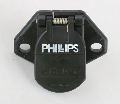 PHILLIPS RECEPTACLE - STA-DRY SOCKET  7 PINS  2 HOLE