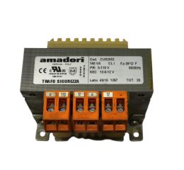 TRANSFORMER 160VA 110V PRIM 12V SEC
