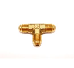 UNION TEE 45DEG SAE FL