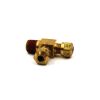 PARKER FITTING PIPE MALE RUN TEE BRASS  1/4 X 1/4IN