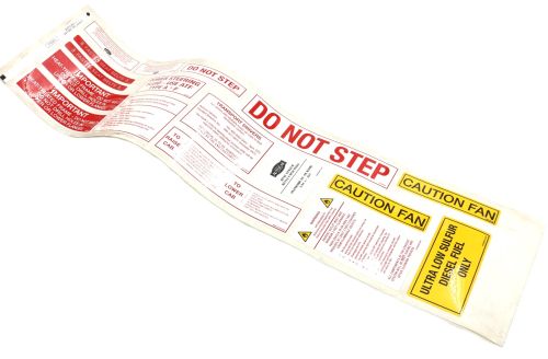 AUTOCAR LABEL KIT DOT ACMD