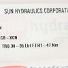 SUN HYDRAULICS HYDRAULIC CHECK VALVE CARTRIDGE: PILOT OPERATED