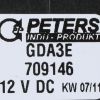 PETERS INDU-PRODUKT SOLENOID CONNECTOR PLUG