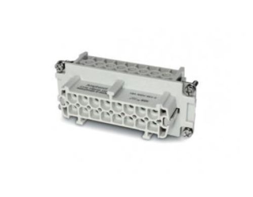 AMPHENOL CONNECTOR INSERT - FEMALE 16 POLE RECTANGULAR
