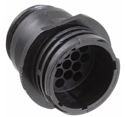 CONNECTOR RCPT HOUSING MALE 16POS INLINE