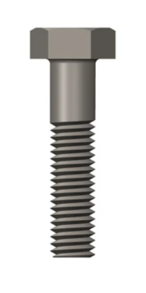 KOMATSU M8 X 1.25 X 12. SCREW HEX HEAD