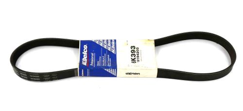 AC DELCO V-RIBBED BELT