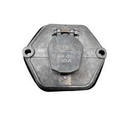 7-WAY SOCKET - EXTENDED BARREL W/30A BREAKERS
