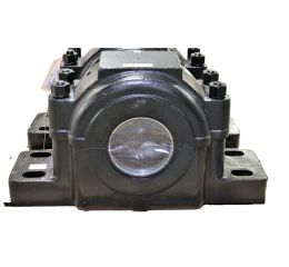 PILOW BLOCK -FOUR-BOLT BASE CAST IRON SPLIT