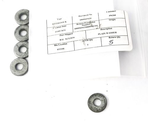 BLAW KNOX PLAIN WASHER; 8-200HV; DIN7349
