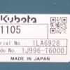 KUBOTA Kubota D1105-E DIESEL ENGINE