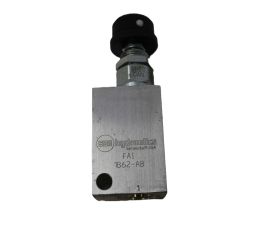 HYDRAULIC RELIEF VALVE ASSEMBLY: PANEL MOUNT W/KNOB