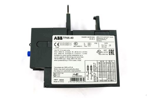 ABB THERMAL OVERLOAD RELAY 30-40A
