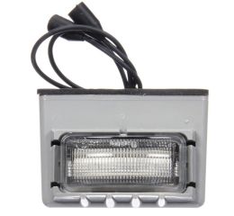 LAMP KIT  LICENSE LED 12V GREY BRACKET