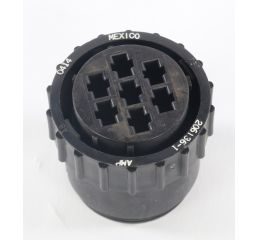 CICULAR POWER CONNECTOR  WIRE-WIRE 7 POSITION