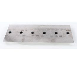 BRUSH CHIPPER KNIFE 6-HOLE 14.875X5.5X.625IN