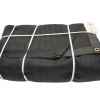 US TARP 7'6\"X 48' BLACK MESH TARP