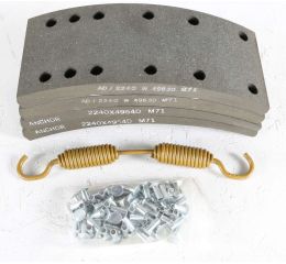 BRAKE LINING KIT 4 PCS 20.25X4