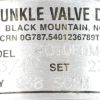 EMERSON - KUNKLE VALVE/CASH PRESSURE RELIEF VALVE