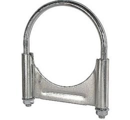2\" ZINC GUILLOTINE U-BOLT EXHAUST CLAMP