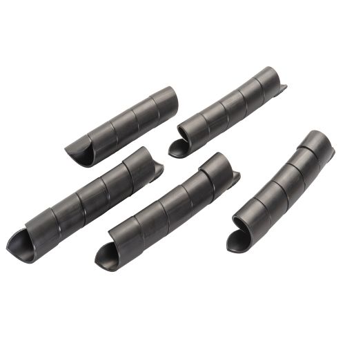 HALDEX MIDLAND 5-PACK BLACK SPIRAL QUICKWRAP 1.25\" OD