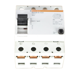 GROUND FAULT CIRCUIT BREAKER RCCB-ID 63A 30mA