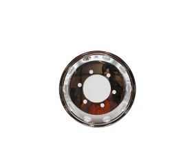 17.5 X 6 HUB PILOT POLISHED ALUMINUM TRAILER WHEEL