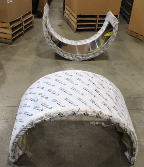 AUTOMANN FENDER SMOOTH SS PAIR