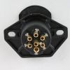 PHILLIPS RECEPTACLE - STA-DRY SOCKET  7 PINS  2 HOLE
