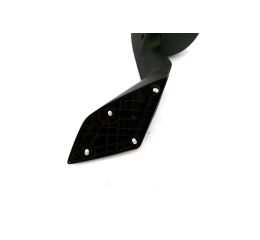 HOOD MOUNT MIRROR LH BLACK