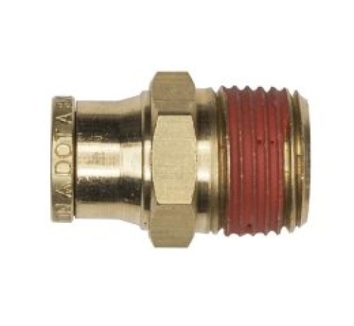 ALKON FITTING CONNECTOR MALE 10MT 1/4P