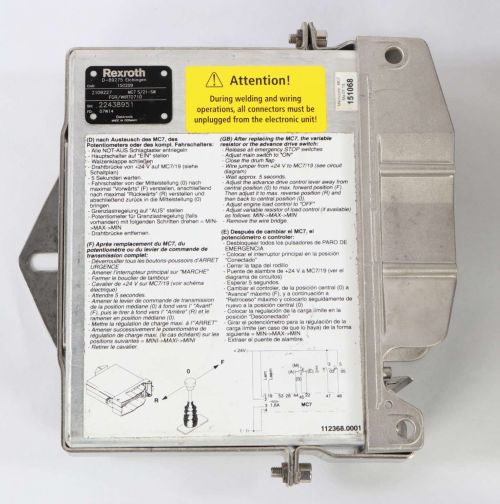 REXROTH GMBH ELECTRONIC CONTROL UNIT