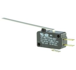 SWITCH SPDT SNAP-ACTION HINGE LEVER ACTUATOR