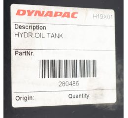 HYDRAULIC OIL TANK