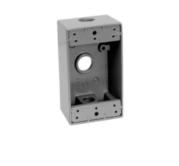 WEATHERPROOF BOX 2 x 2-3/4 x 4-1/2in