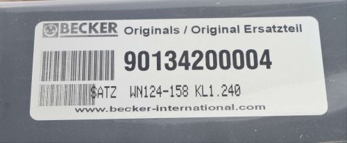 BECKER PUMP ROTOR BLADE