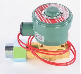 SOLENOID VALVE 1/2in NPT BRASS N.O. 120VAC