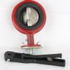 JOHN DEERE 3in RIBLESS WAFER BUTTERFLY VALVE W/HANDLE 200#WOG
