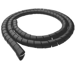 SPIRAL WRAP BLACK 1.5\" ($/FT)