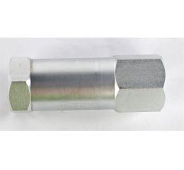 CHECK VALVE IN LINE 1/2in FNPT VITON STEEL