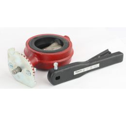 3in RIBLESS WAFER BUTTERFLY VALVE W/HANDLE 200#WOG