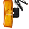TRUCK-LITE YELLOW ROUND MARKER CLERANCE LIGHT PL-10 12V KIT