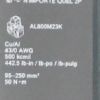 BOBCAT PORTABLE POWER CIRCUIT BREAKER S223-K2 3P