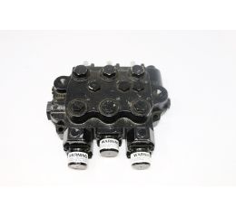 HYDRAULIC VALVE: 3-WAY 3-SPOOL