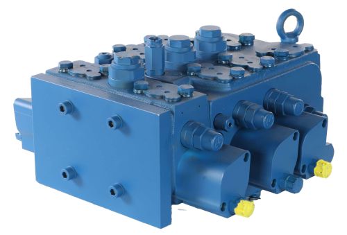 REXROTH HYDRAULIC CONTROL VALVE ASSEMBLY 3 SPOOL