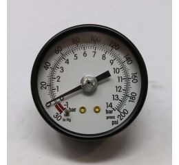 PRESSURE GAUGE 200psi