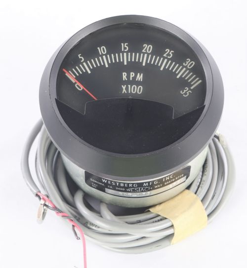 WESTACH TACHOMETER 0-35 x100 RPM