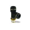 ALKON FITTING RUN TEE MALE SWL 3/8T 3/8P DOT PUSH COMP