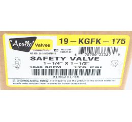 PRESSURE RELIEF VALVE 1-1/4\" 175psi